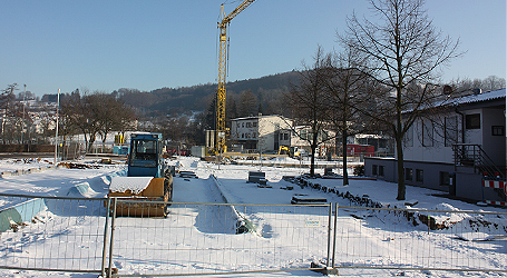 Winterbaustelle