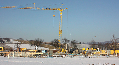 Winterbaustelle